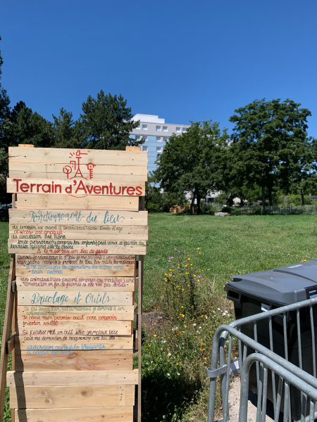 Le Terrain d'Aventures des CEMEA Auvergne